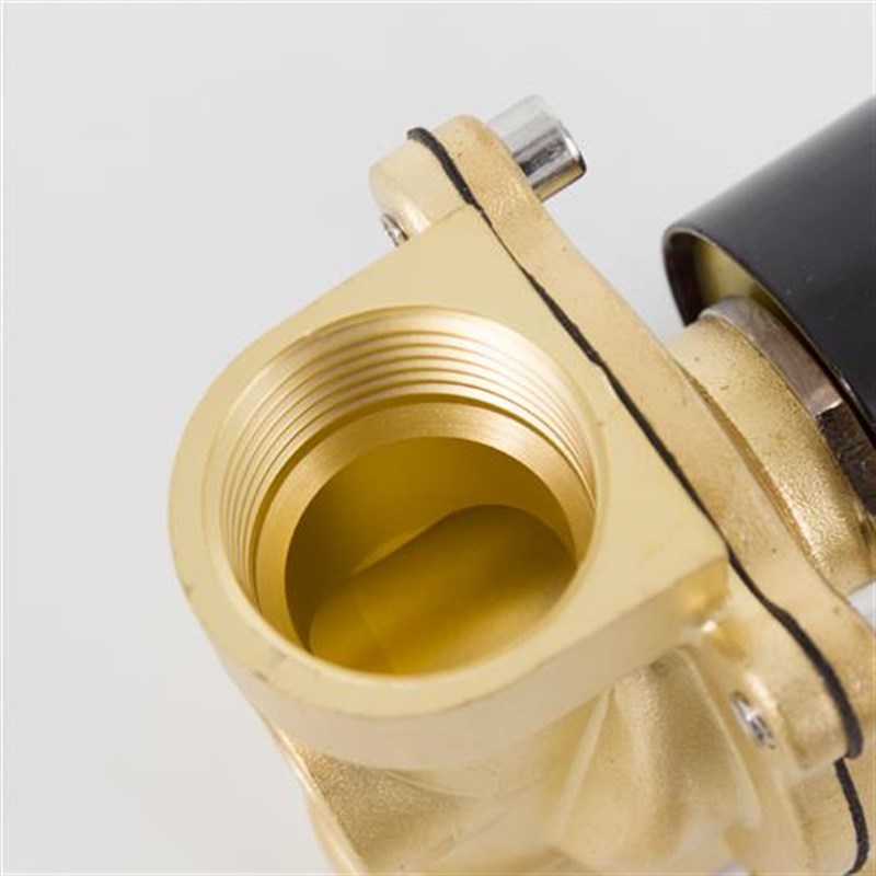 铜节能不发热2W常闭电磁阀水阀气阀开关阀放水阀220v12v24v4分15