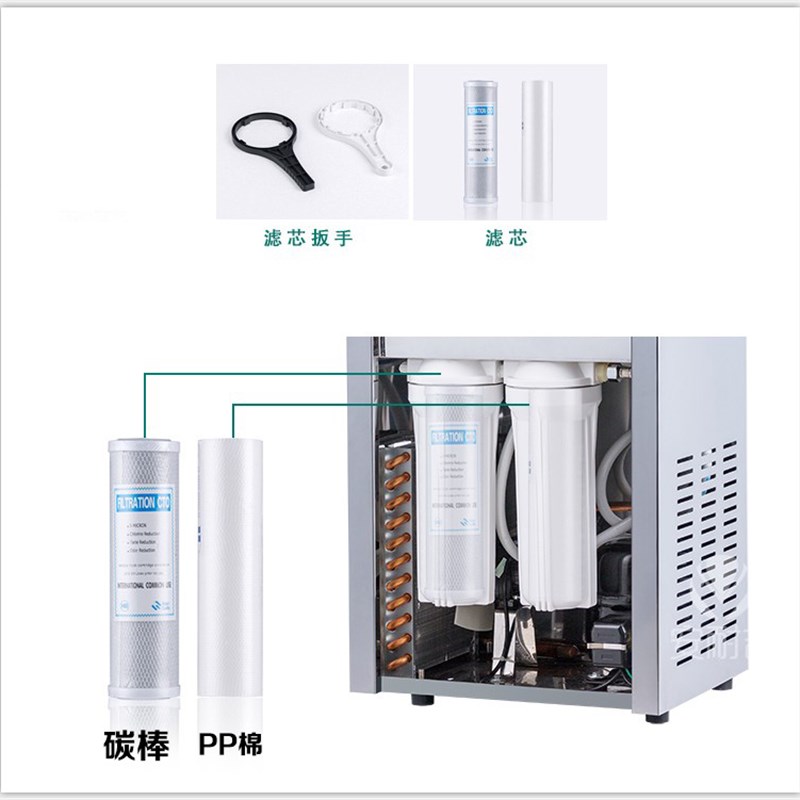 金味泉饮水机滤芯10寸PP棉净水器通用型UFD活性炭快接滤清器配件