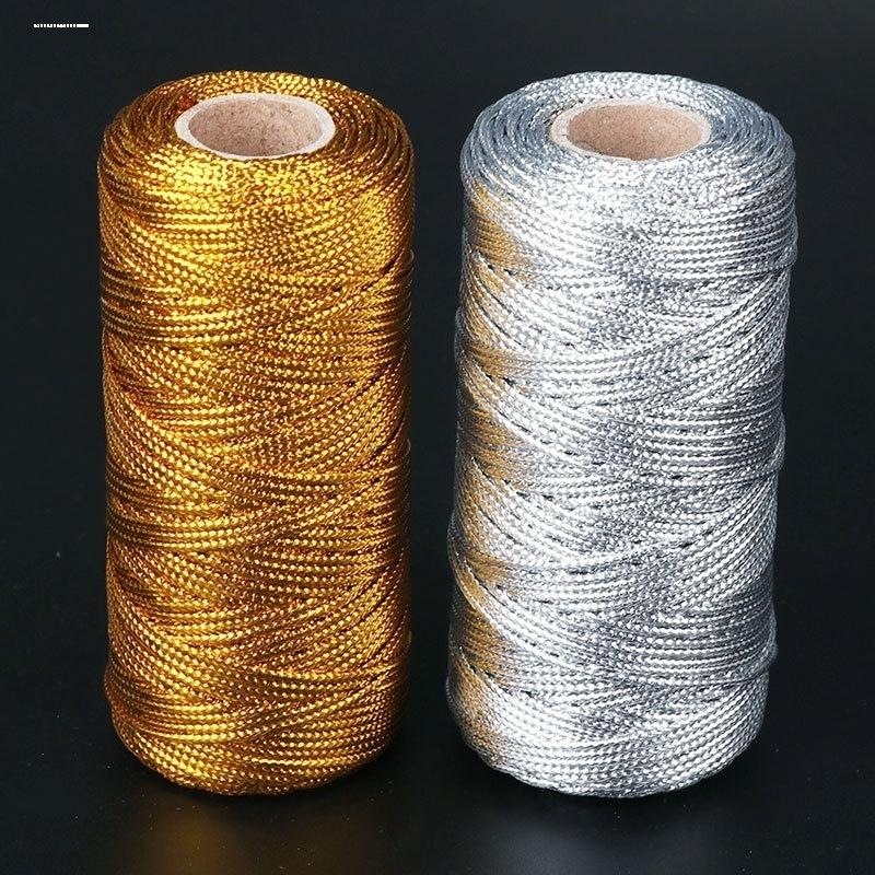 金银股线DIY手工编织线手链缠绕