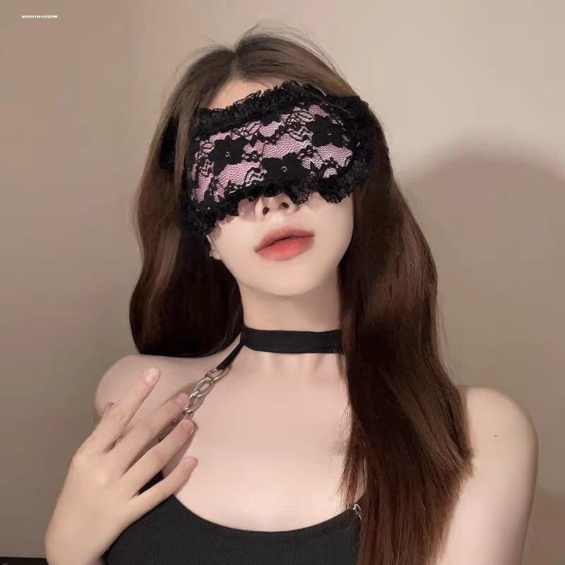 蕾丝情趣眼罩夫妻调情情调禁欲系睡眠专用遮光男女性感蒙眼