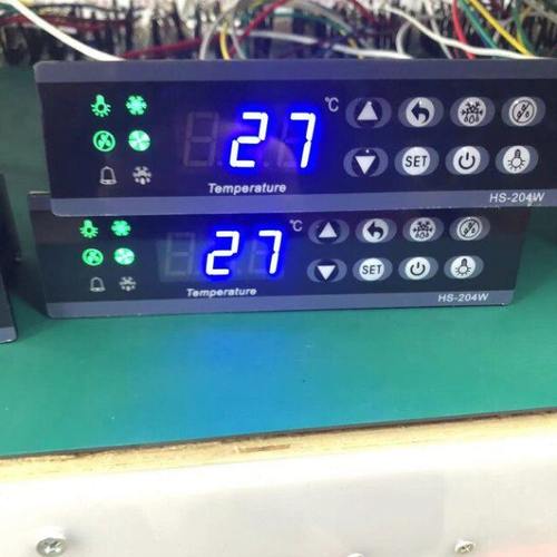 HS-204W温控器风冷冰柜冷柜展示柜智能数显温度控制器温控仪