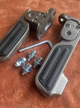 适用九电9号电动车改装N70C/N80C/N90C脚踏板脚蹬后座踩放脚搁脚