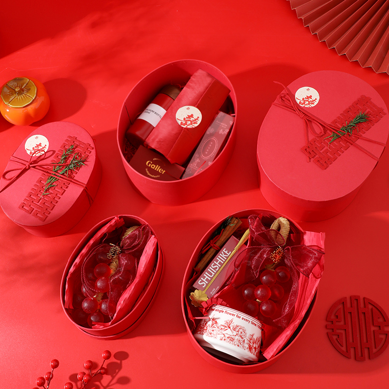 结婚伴娘伴手礼盒子喜糖礼品空盒