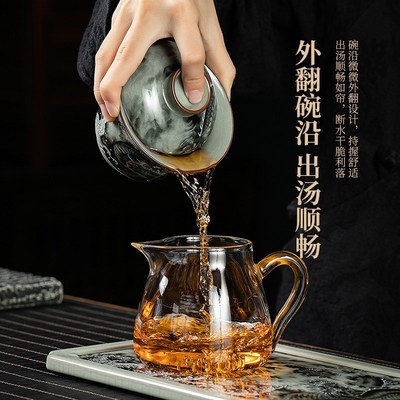 景德镇茶盘老陶泥墨龙出海陶瓷干泡盘家用长方型托盘简易茶台新款