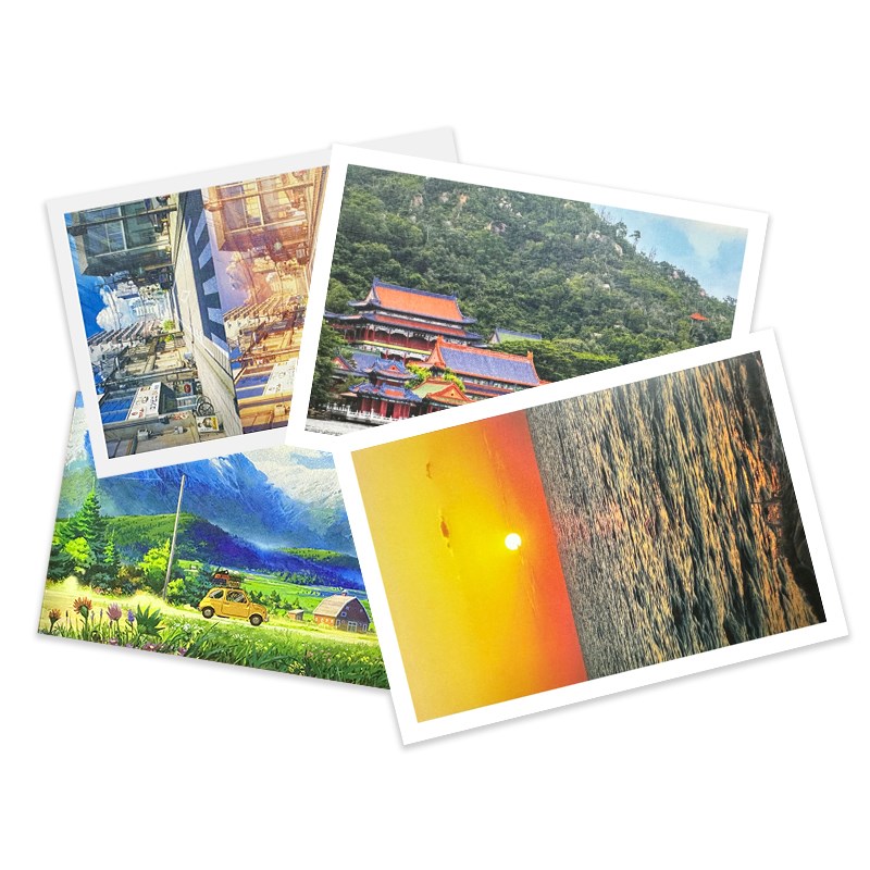 明信片定制打印加急照片来图自印制作卡片印刷明星珠光lomo定做