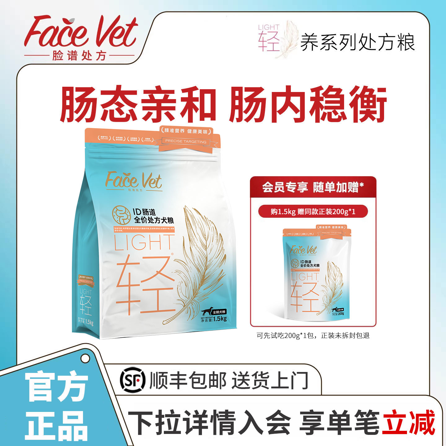 脸谱处方粮ID肠道全价处方犬粮图片