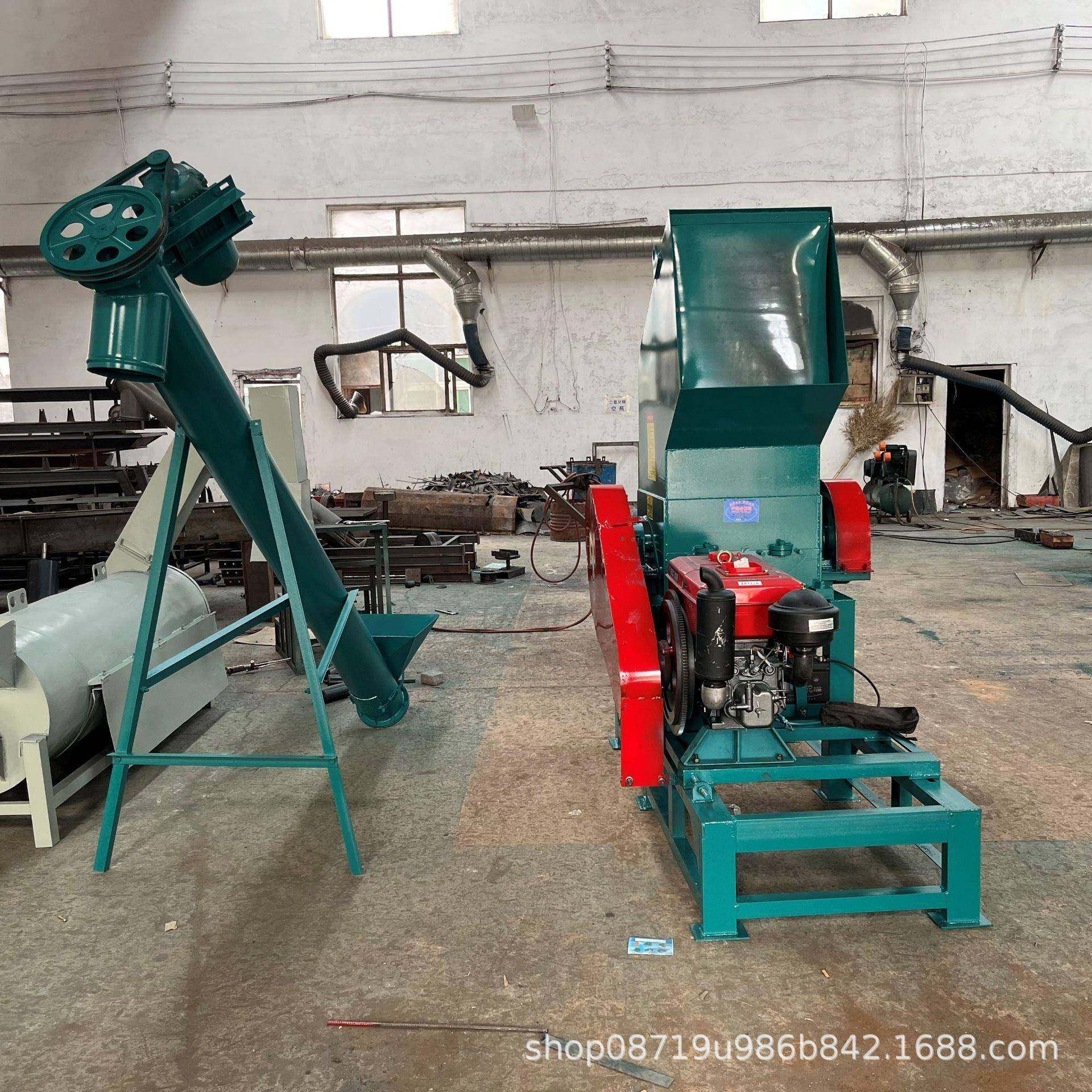 600型柴油机塑料粉碎机水果筐、洗衣液壶都可粉碎场地自由,机械设备,粉碎机,淘宝优惠券,粉丝福利购,淘宝优惠卷
