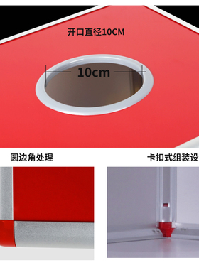 抽奖箱大号3c0cm年会幸运抽奖箱子小号可爱创意趣味抽签球抽奖盒