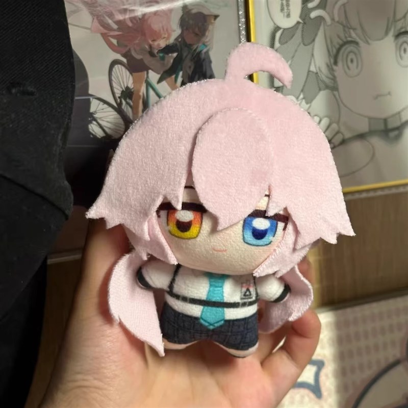 小鸟游星野棉花娃娃碧蓝档案周边砂狼白子10cm努努印花体毛绒玩偶