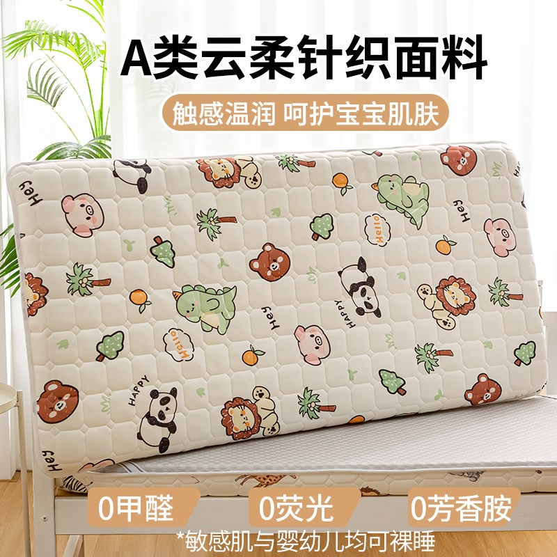 定做棉花加宽拼接床垫婴儿床a类母婴级儿童幼儿园180x120x60x50cm