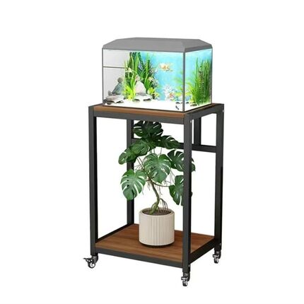 鱼缸落地置物架鱼缸客厅水族箱底座承重柜落地简易底架置物架定制