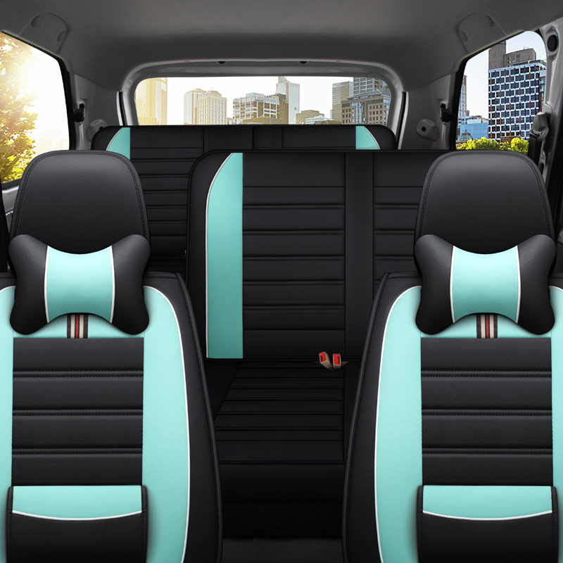 7座2头汽车座套全包围五菱荣光Vz四季通用五凌宏光S幻速H2V/E皮垫
