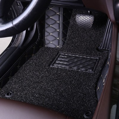 东风标致308 301 408 3008 400G8标志508单主驾驶汽车脚垫丝圈专