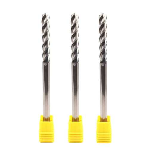 4/6/10/12/14/16/20mm加长铣刀铝用200/250/P300L硬质合金长刃钨