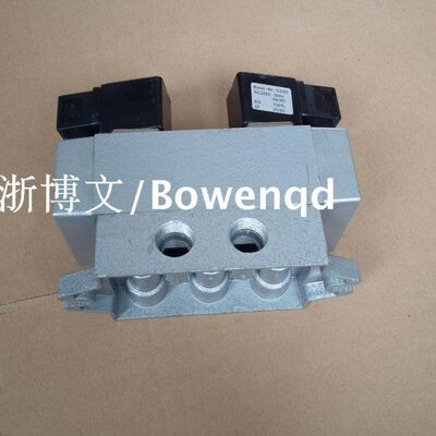 二位四通电磁阀Q24D2H-10/ Q24DH-15方头线圈双电控换向