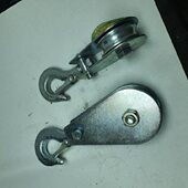 起国标车轮吨家用小型滑轮滑轮吊环轴承起重吊一吊钩起重滑