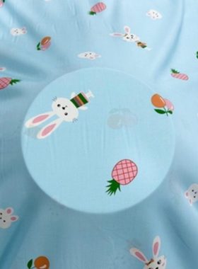 23年新款1.6米宽 卡通人造棉布料 绵绸布料 婴幼儿睡衣夏凉被面料