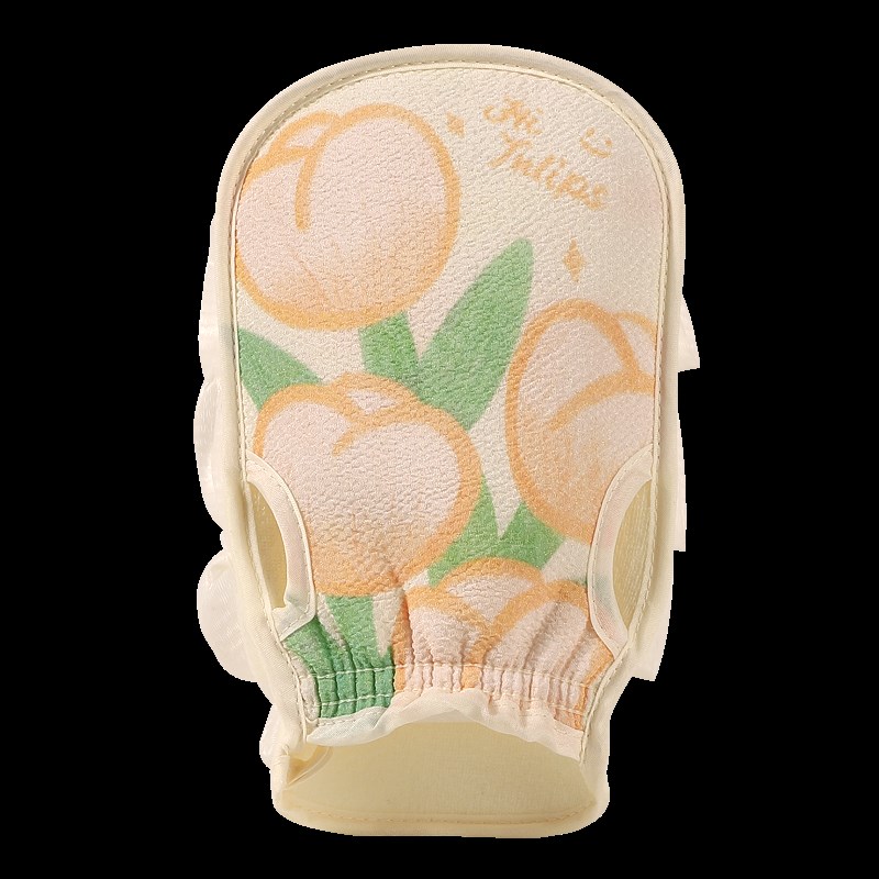 浴花搓澡巾二合一洗澡擦背神器女士搓泥沐浴手套沐浴球洗澡巾