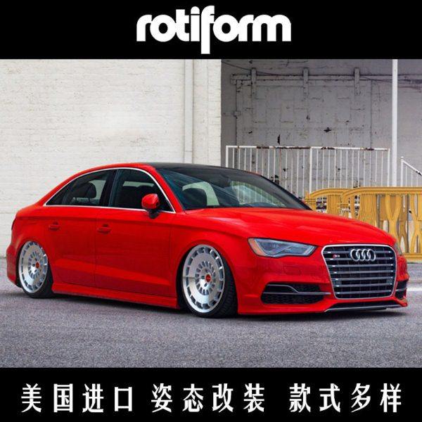 美国rotiform轮毂18寸CCV高尔夫7A3S3 19寸改装圈320/C200/A4/Q50