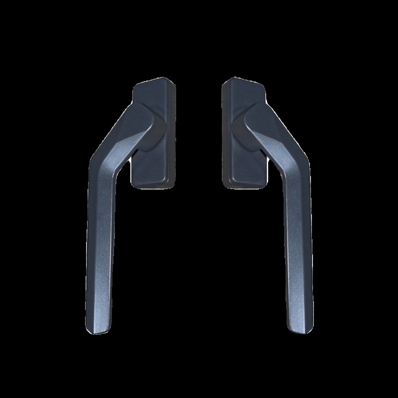 窗户执手锁断桥铝窗把手推拉窗锁扣拉手纱窗方轴直柄歪柄把手窗锁