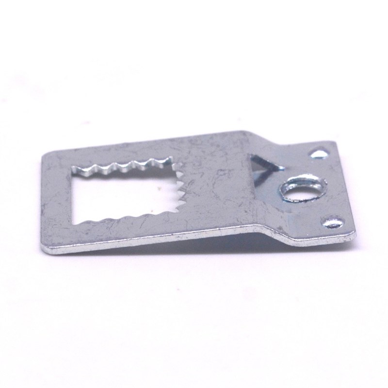 相框五金晶瓷画背板铝合金挂钩镜框画框角码中号锯齿挂