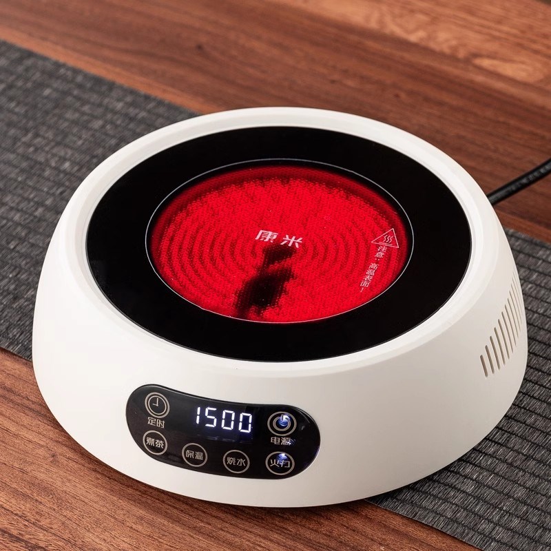 康米10W电陶炉智能煮茶烧水泡茶炉小型礼品装