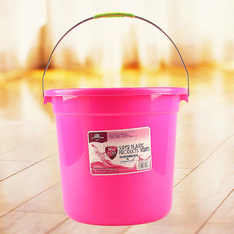 塑料桶 大水桶 加厚家用手提水桶圆桶耐摔洗澡桶洗衣桶拖地桶家用