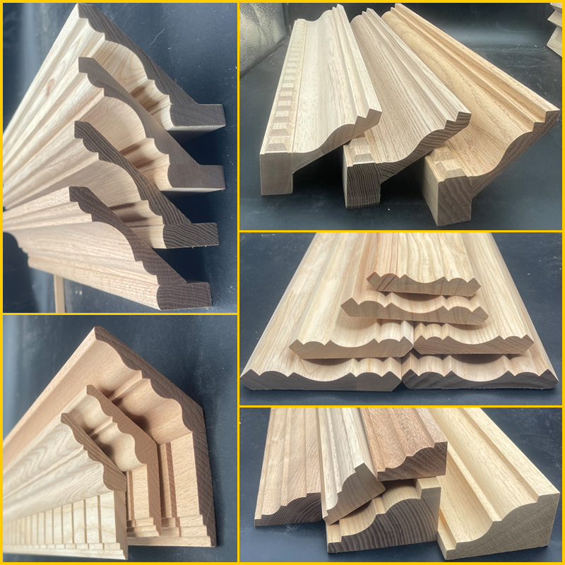 定制实木线条中式吊顶角线棚线阴角线欧式橱衣柜客厅天花装饰帽线