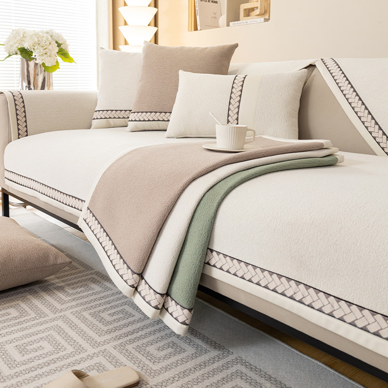 沙发垫子四季通用纯色坐垫现代新款防滑皮沙发罩盖布巾,居家布艺,沙发垫,淘宝优惠券,粉丝福利购,淘宝优惠卷