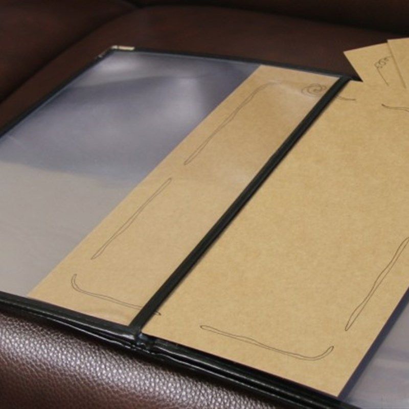 防水手绘牛皮纸菜单活页菜谱空白DI插页本点菜单酒水单价目表,文具电教/文化用品/商务用品,桌牌/台牌,淘宝优惠券,粉丝福利购,淘宝优惠卷