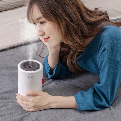加湿器办公小型大雾量净化空气七彩灯静音运作安全辐射
