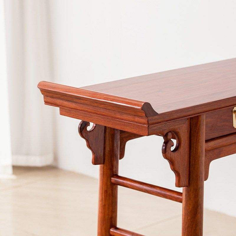 梨木条案刺猬紫檀翘头案玄关桌全实木香案佛台红木供桌家用,住宅家具,供桌,淘宝优惠券,粉丝福利购,淘宝优惠卷