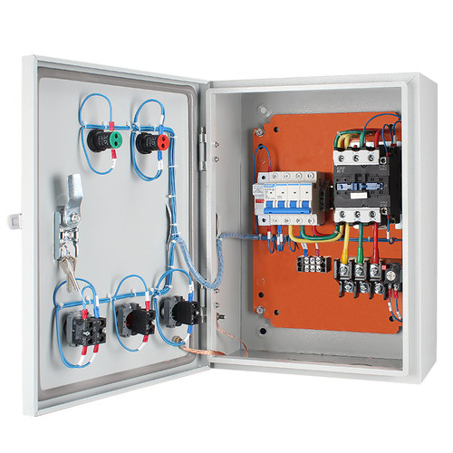 W水泵控制箱5.5W潜水泵排污泵启动柜7.5W电机风机成配电箱