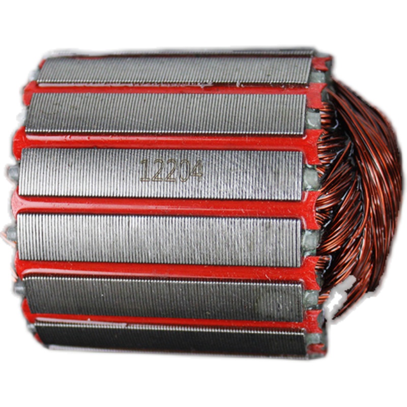 原厂博大M8-255锯铝机转子10寸弘正92552切割机转子定子电机配件