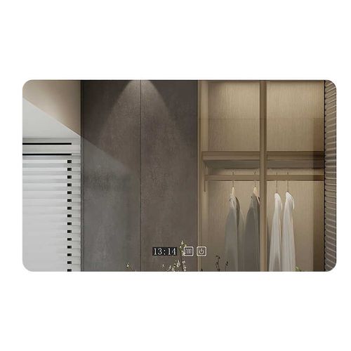 智能浴室镜家用挂墙式卫生间镜子壁挂卫生间带灯触摸屏防雾LED镜