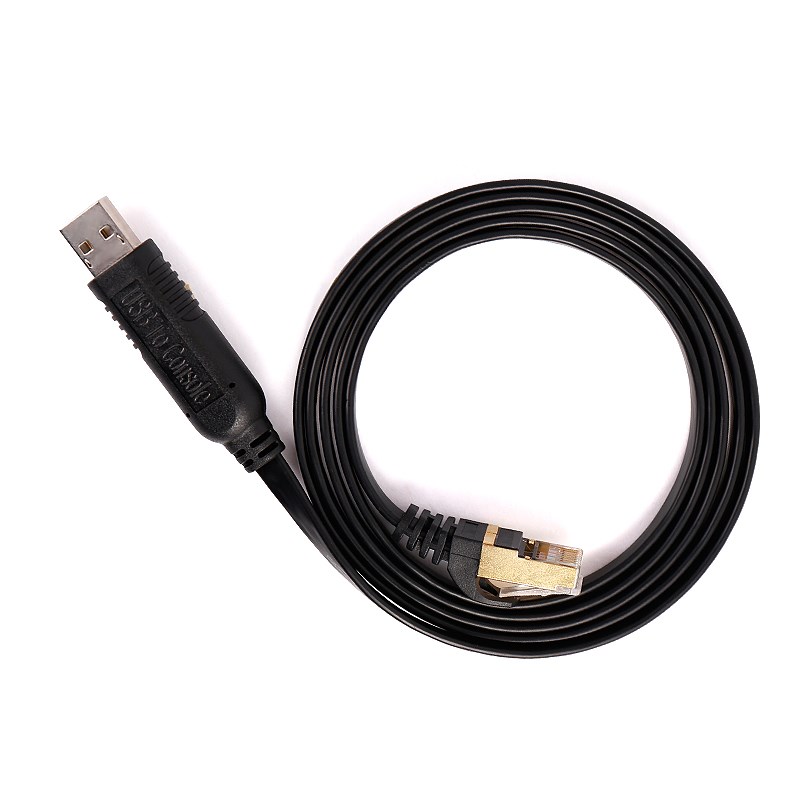力特usb转console 调试线交换机路由器配置线USB转rj5