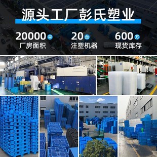 彭氏塑业一体面吹塑托盘重型塑料托盘吹塑托盘叉车塑料托盘