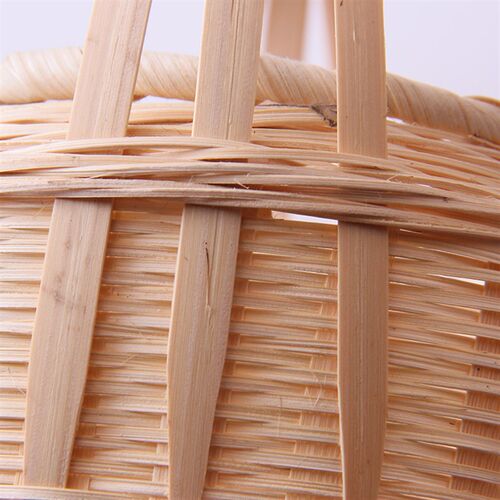 竹编工艺品 手工竹筐 竹篮 竹篓小竹篮子篮编制篮竹制品