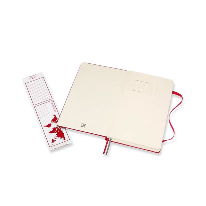 Molekine经典款大型笔记本页加厚商务办公记事本子无酸纸英语