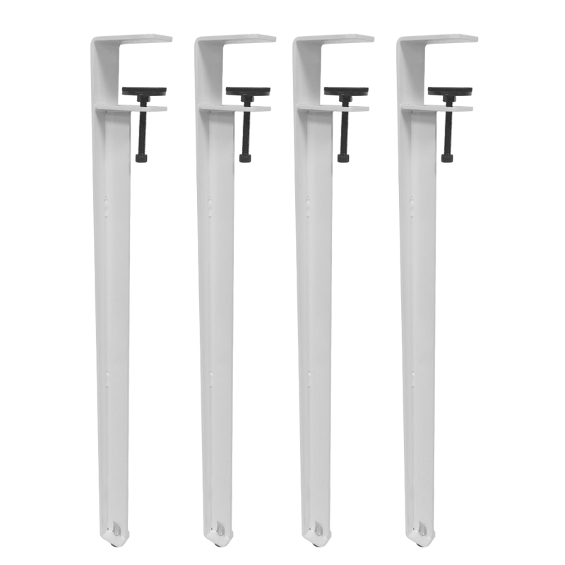 桌腿支架桌脚免打孔f夹金属脚桌子铁艺支撑脚创意支撑架方桌支架