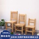 儿童小全实木矮椅宝宝学习椅矮靠背椅整装 免安装