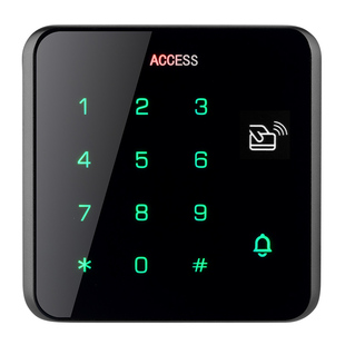 工创刷卡触摸密码门禁一体机门禁系统装木门玻璃门电插锁磁力锁