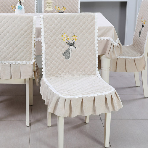 新款现代全包椅椅垫桌布连体罩季通用垫罩