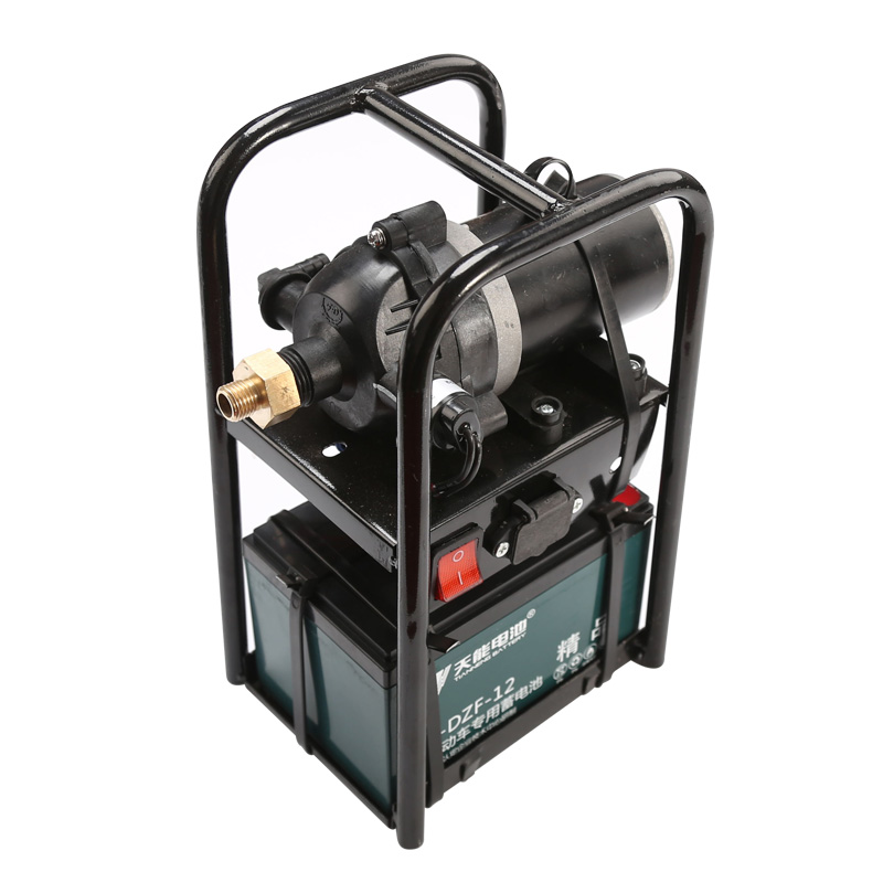 手提式核泵大园艺雾化高压管三缸隔膜泵小型电动喷雾器