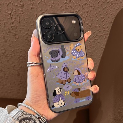 轻薄肤感雨衣小狗壳适用于多型号