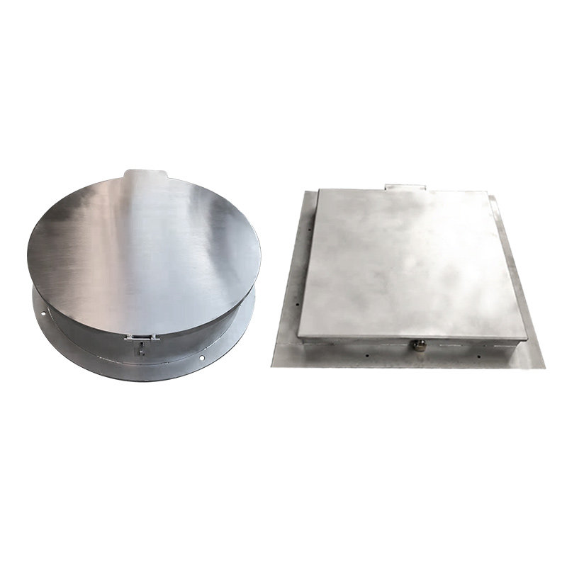 带锁防盗不锈钢井盖方形圆形家y用装饰污水窨井盖排水沟盖板水篦