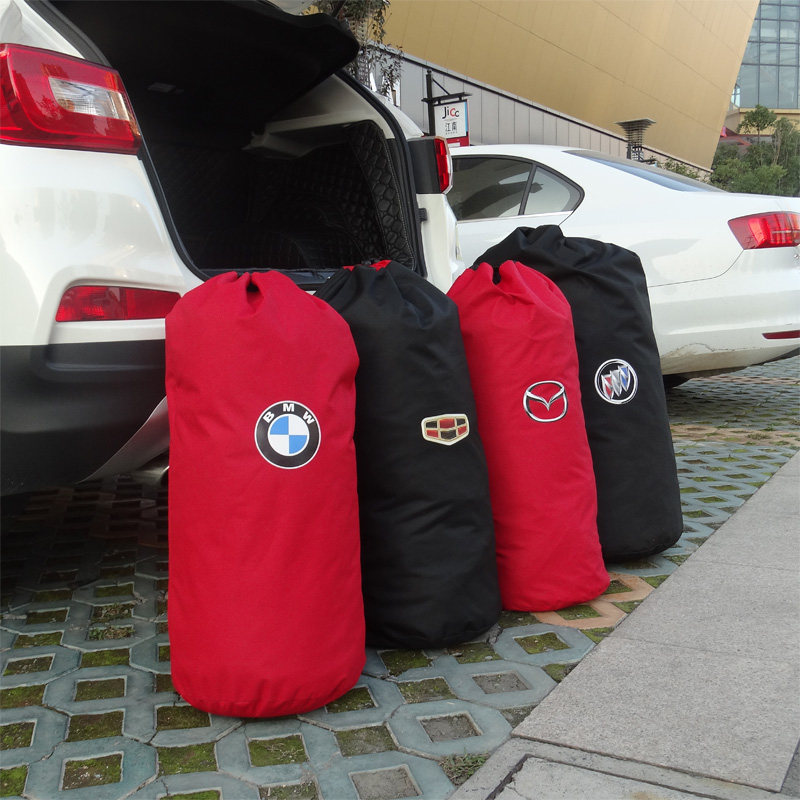 优质车衣收纳袋红色车罩专用大号圆底束口袋抽绳S子加厚牛津布袋,收纳整理,其他收纳袋,淘宝优惠券,粉丝福利购,淘宝优惠卷