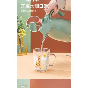 2L保温壶家用大k容量暖水瓶小型热水瓶学生宿舍暖水壶便携车载
