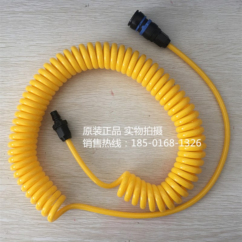 乔松 塑料软管 气管 T-808J线圈软E管 伸缩弹簧管 JHG-2氮气枪用
