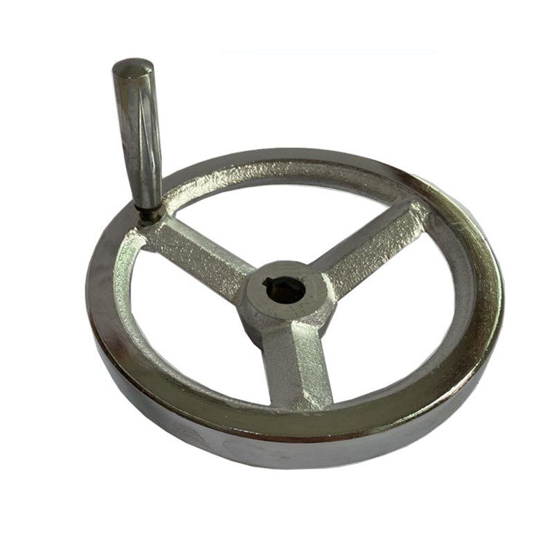 重型铸铁手轮JB/T7273.3-94铁手C轮25*320镀铬铁圆轮手轮 镀铬手